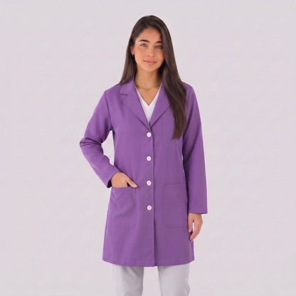 Bata Corta Essential Mujer | 3 Pockets