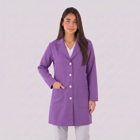 Bata Corta Essential Mujer | 3 Pockets