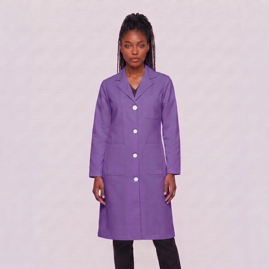 Bata Larga Essential Mujer | 3 Pockets