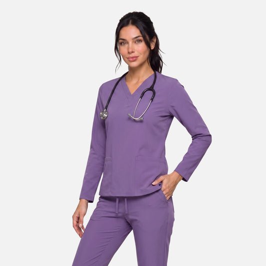 Top Manga Larga Mujer | 2 Pockets