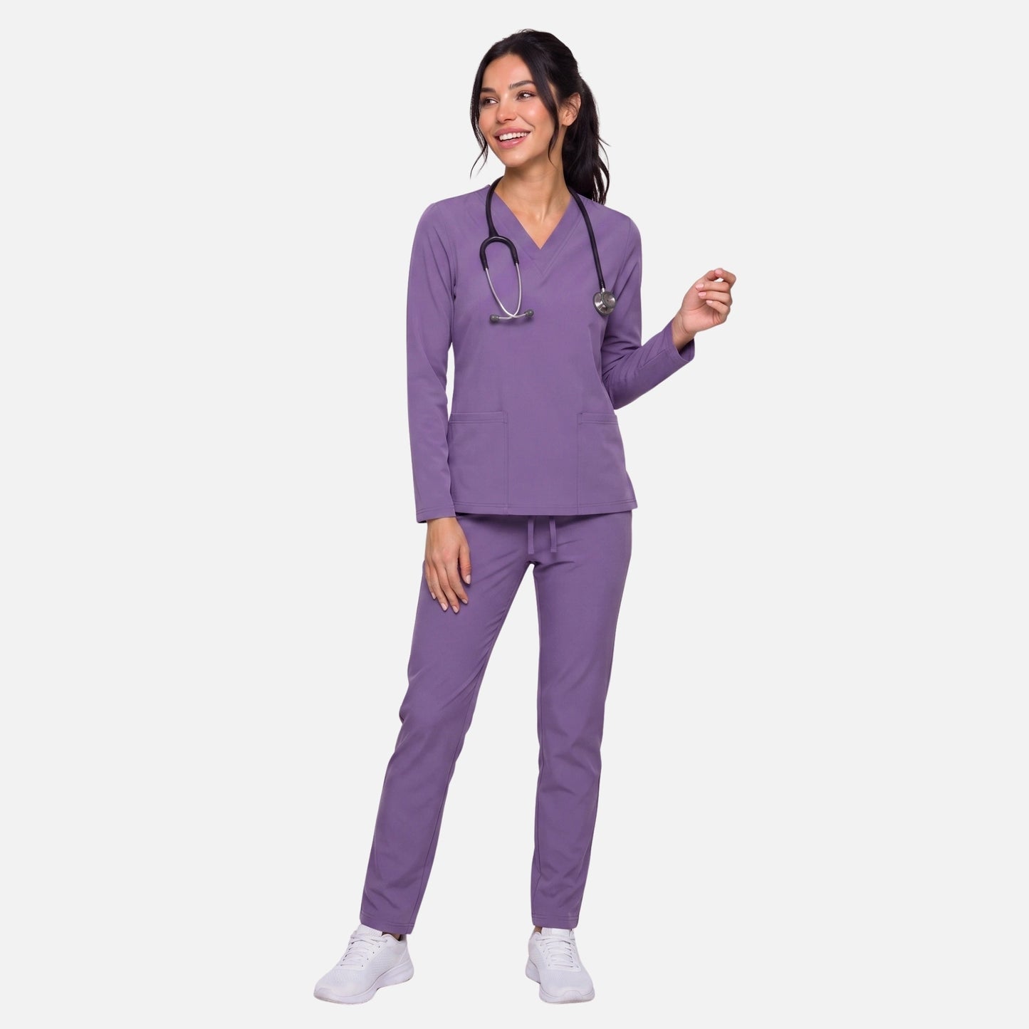 Top Manga Larga Mujer | 2 Pockets