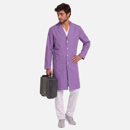 Bata Larga Pespunte Hombre | 3 Pockets