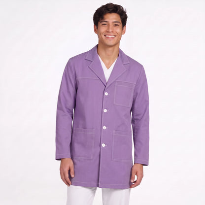 Bata Corta Pespunte Hombre | 3 Pockets
