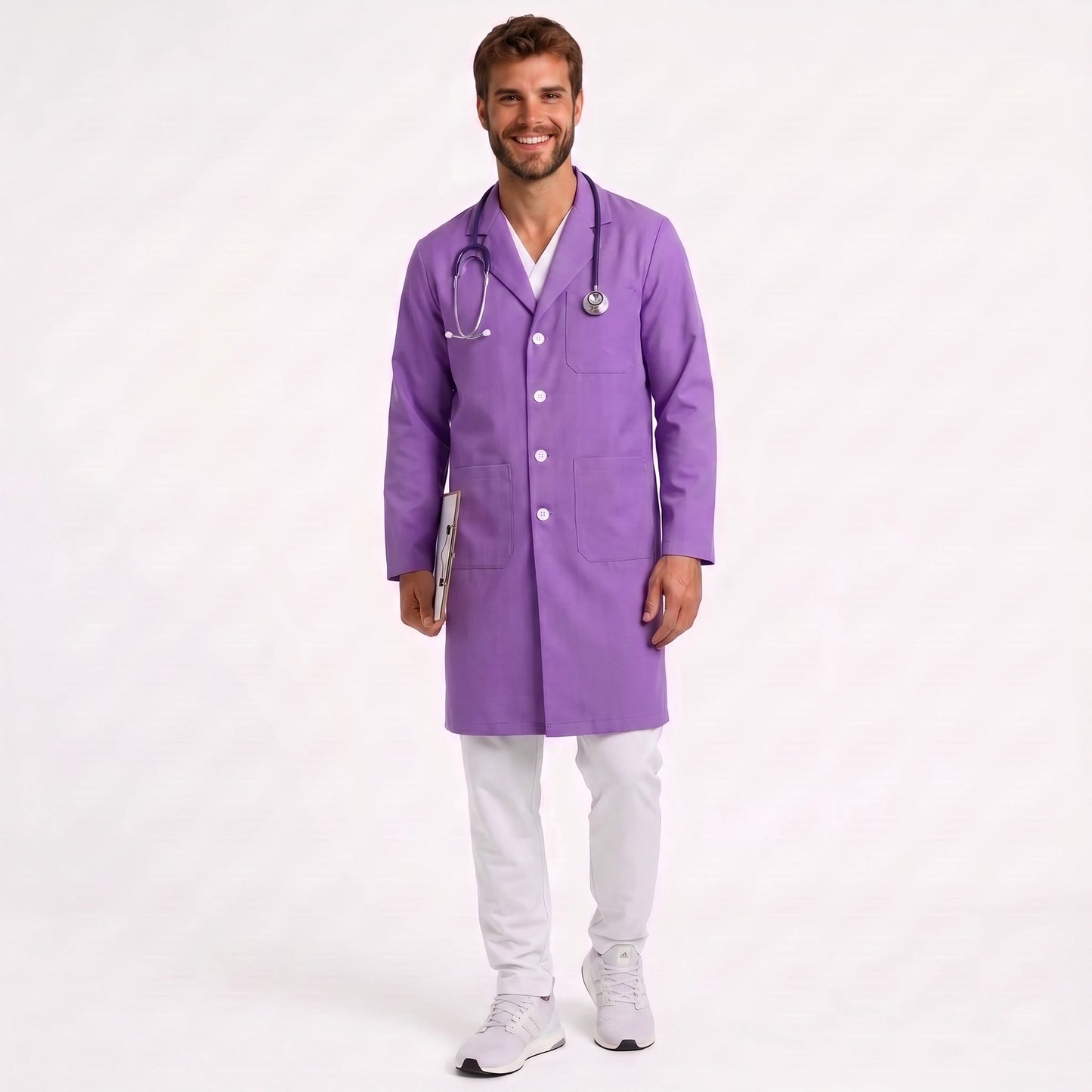 Bata Larga Essential Hombre | 3 Pockets
