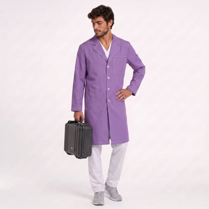 Bata Larga Pespunte Hombre | 3 Pockets