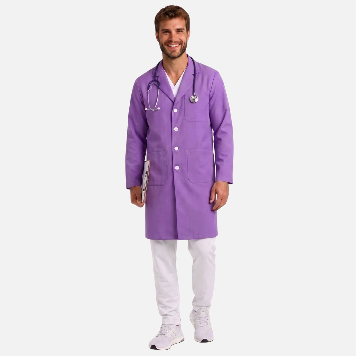 Bata Larga Essential Hombre | 3 Pockets