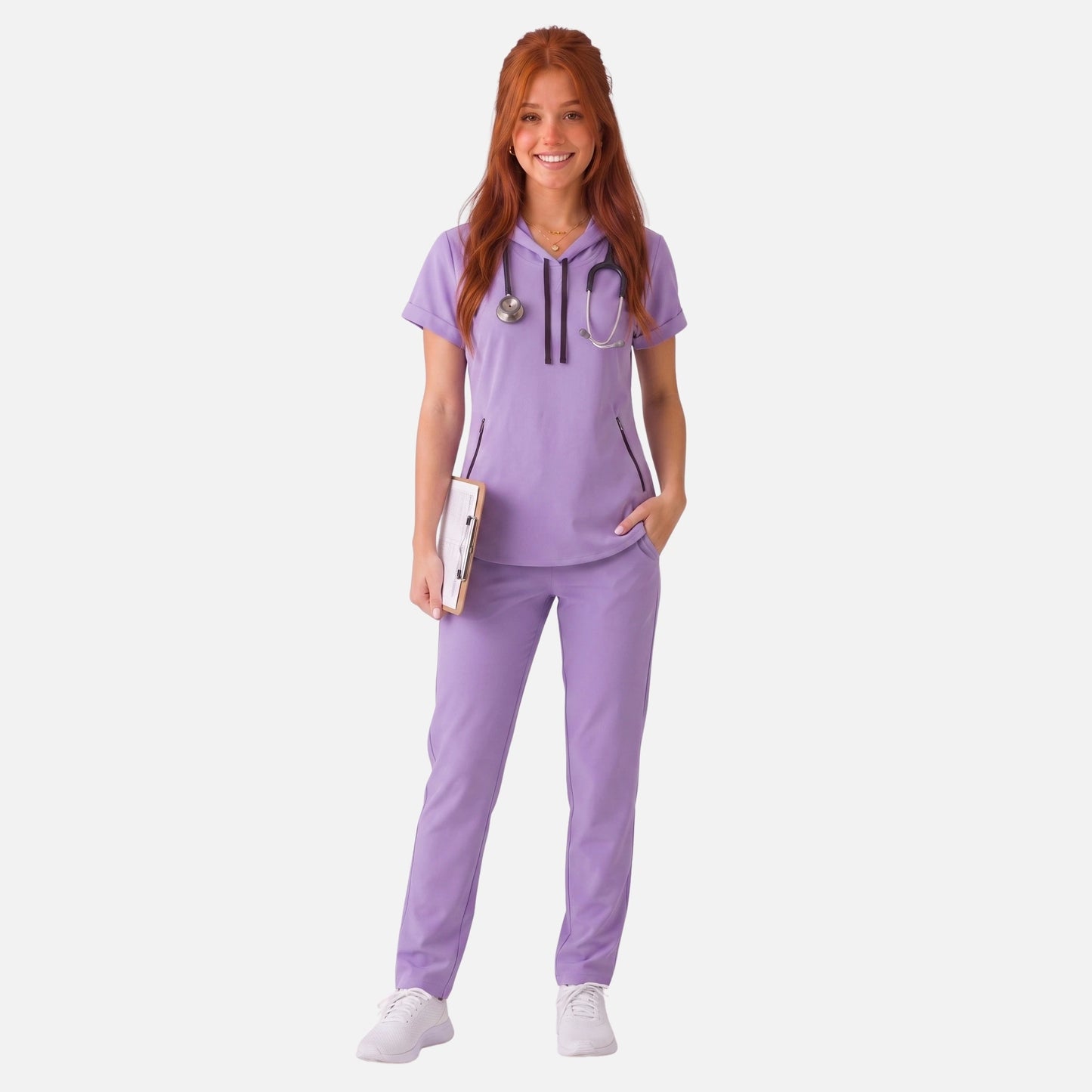 Top Hoodie Mujer | 2 Pockets