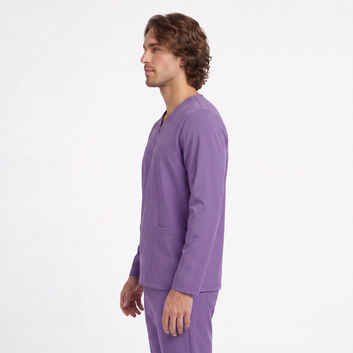 Top Manga Larga Hombre | 2 Pockets