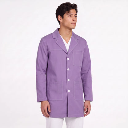 Bata Corta Pespunte Hombre | 3 Pockets