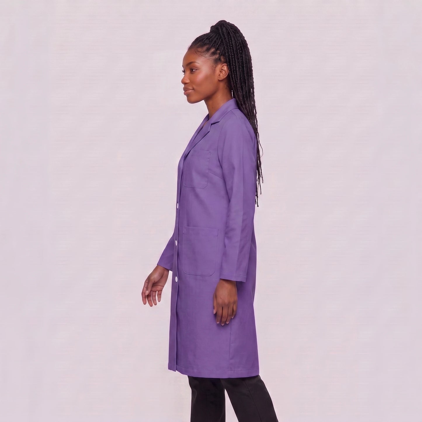 Bata Larga Essential Mujer | 3 Pockets