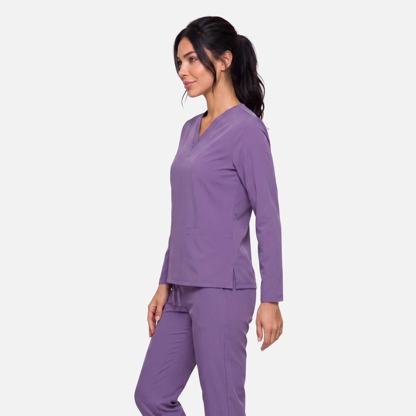 Top Manga Larga Mujer | 2 Pockets