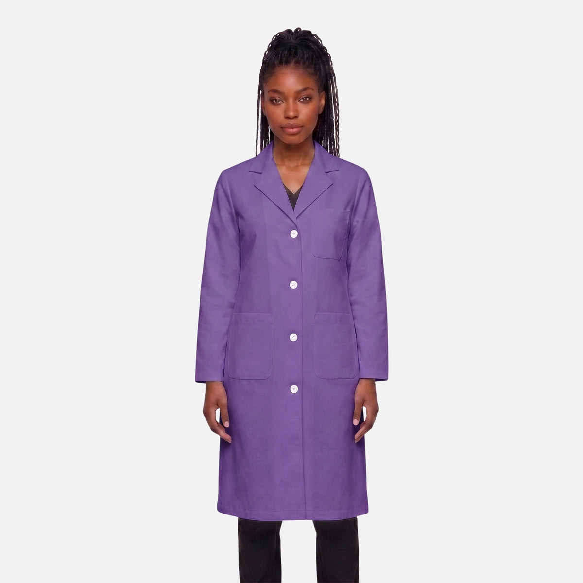 Bata Larga Essential Mujer | 3 Pockets
