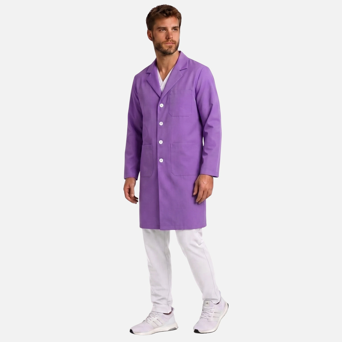 Bata Larga Essential Hombre | 3 Pockets
