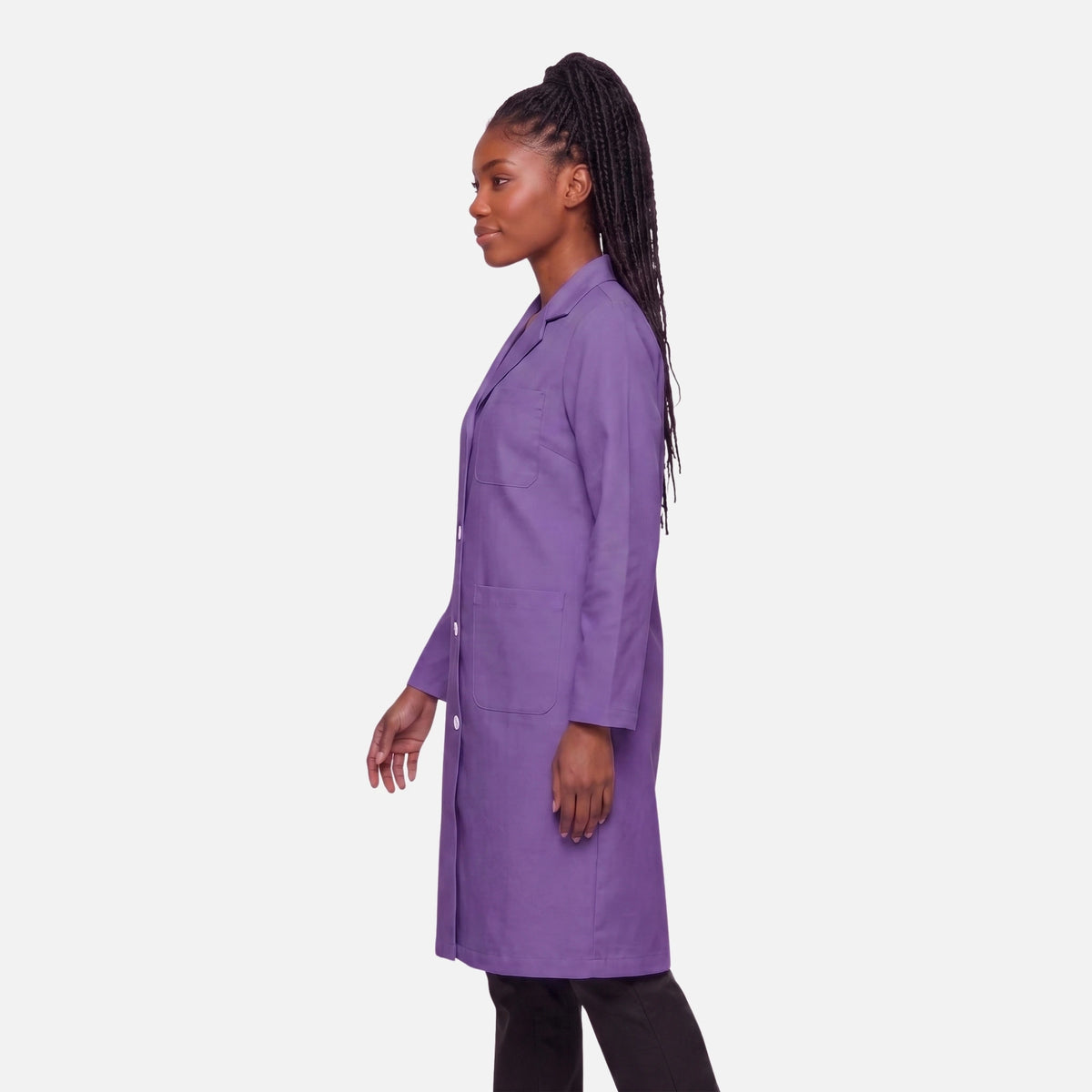 Bata Larga Essential Mujer | 3 Pockets