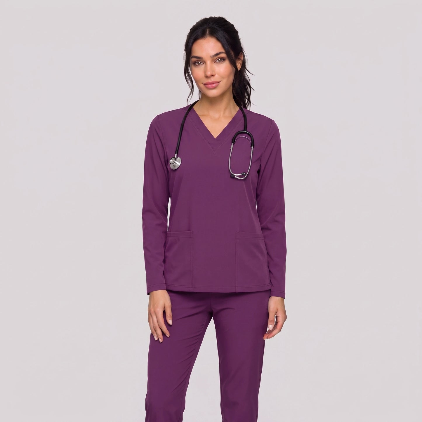 Top Manga Larga Mujer | 2 Pockets