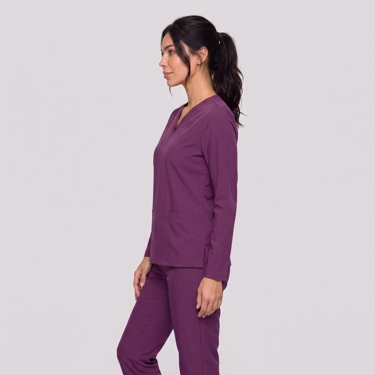 Top Manga Larga Mujer | 2 Pockets
