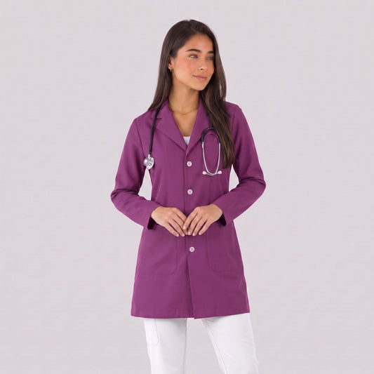 Bata Corta Essential Mujer | 3 Pockets