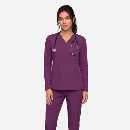 Top Manga Larga Mujer | 2 Pockets