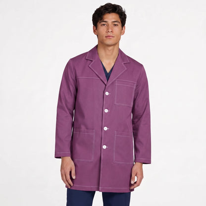 Bata Corta Pespunte Hombre | 3 Pockets