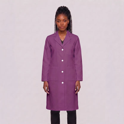 Bata Larga Essential Mujer | 3 Pockets