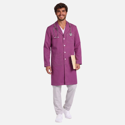 Bata Larga Pespunte Hombre | 3 Pockets