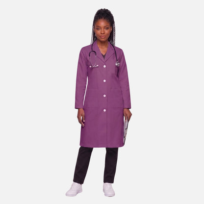 Bata Larga Essential Mujer | 3 Pockets