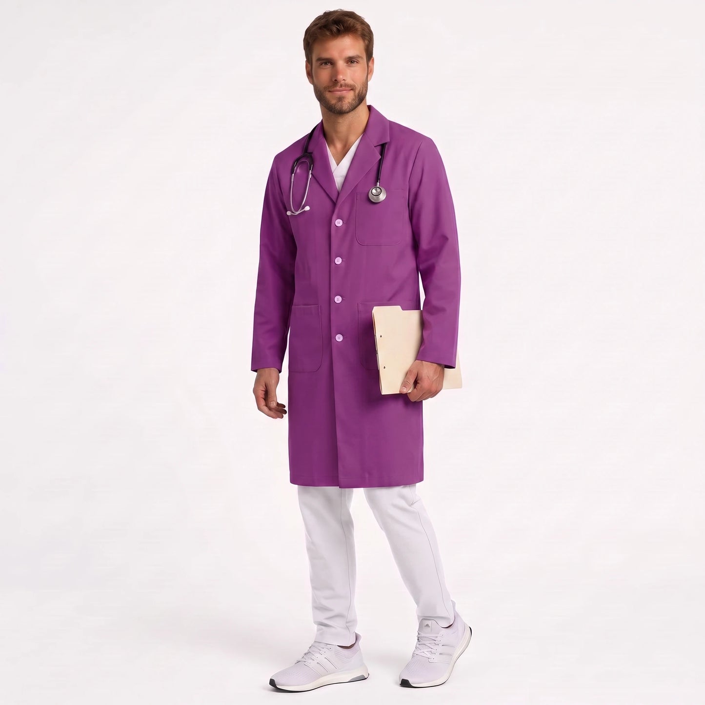Bata Larga Essential Hombre | 3 Pockets