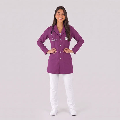 Bata Corta Essential Mujer | 3 Pockets