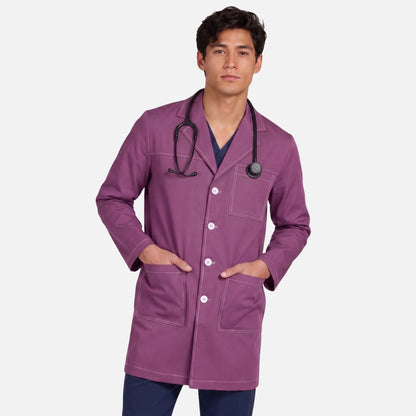 Bata Corta Pespunte Hombre | 3 Pockets