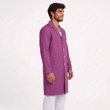 Bata Larga Pespunte Hombre | 3 Pockets