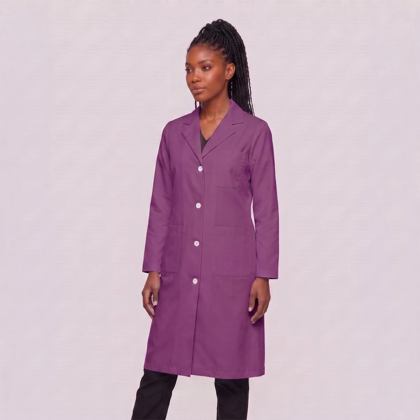 Bata Larga Essential Mujer | 3 Pockets
