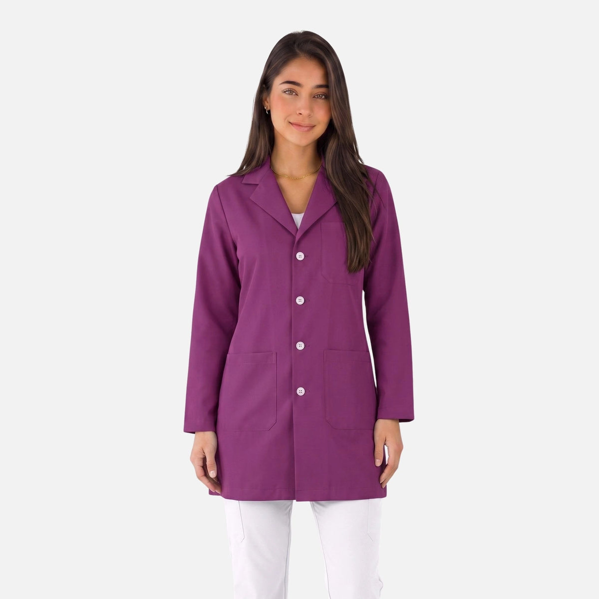 Bata Corta Essential Mujer | 3 Pockets