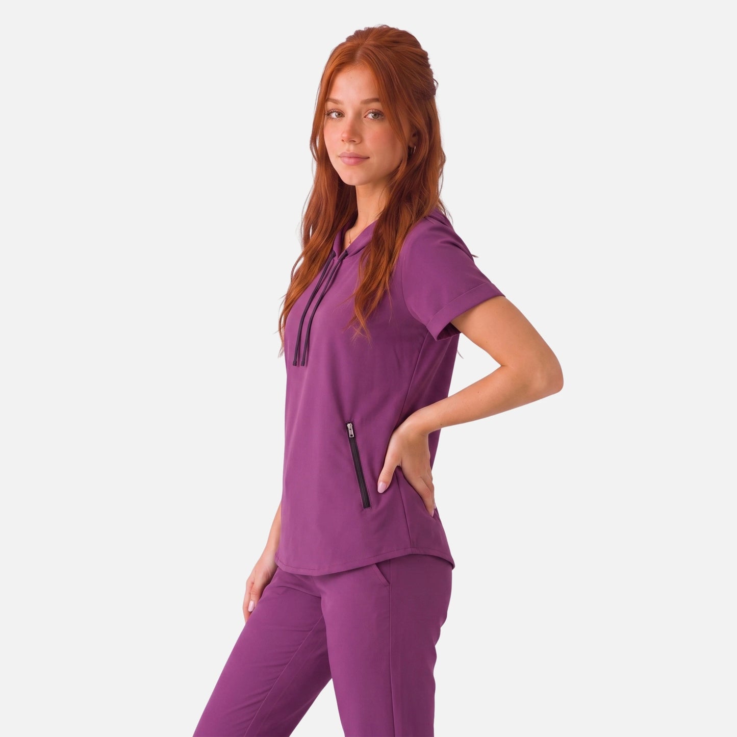 Top Hoodie Mujer | 2 Pockets