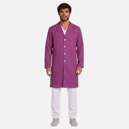 Bata Larga Pespunte Hombre | 3 Pockets