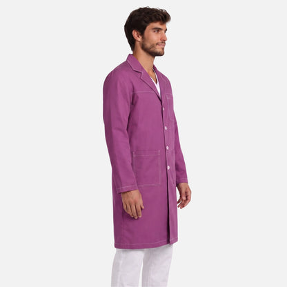 Bata Larga Pespunte Hombre | 3 Pockets