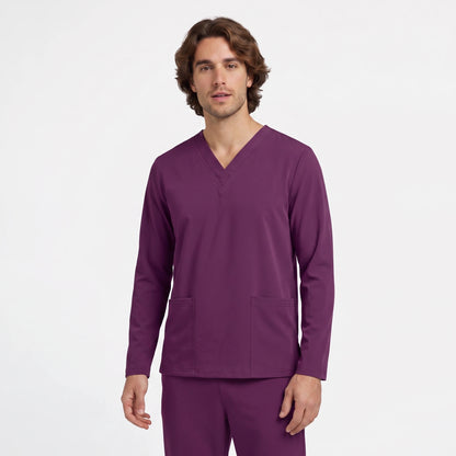 Top Manga Larga Hombre | 2 Pockets