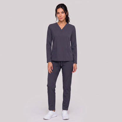 Top Manga Larga Mujer | 2 Pockets