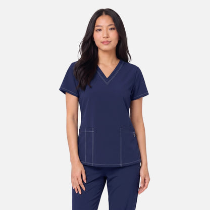 Top Pespunte Mujer | 3 Pockets