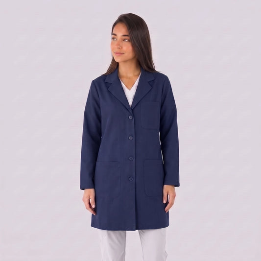 Bata Corta Essential Mujer | 3 Pockets