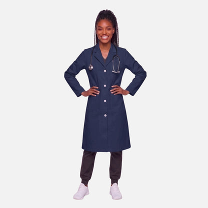 Bata Larga Essential Mujer | 3 Pockets