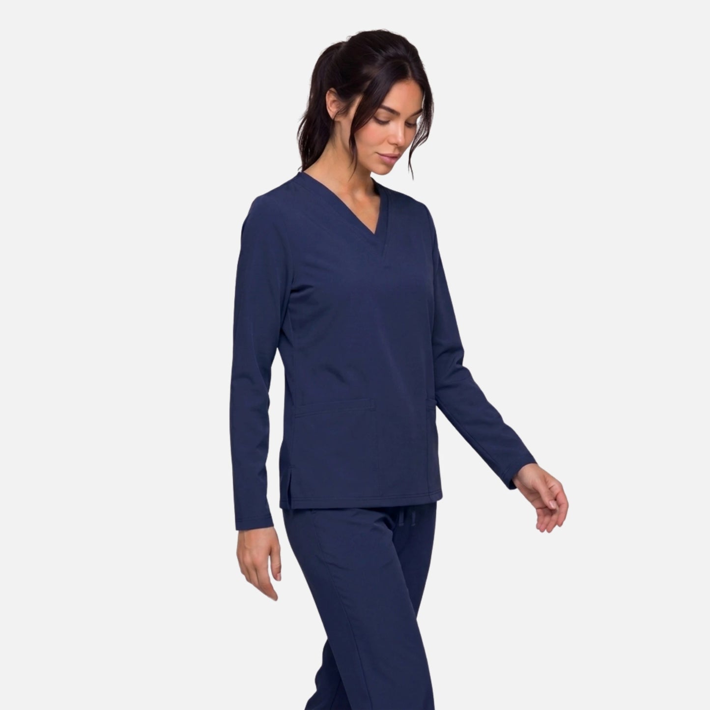Top Manga Larga Mujer | 2 Pockets