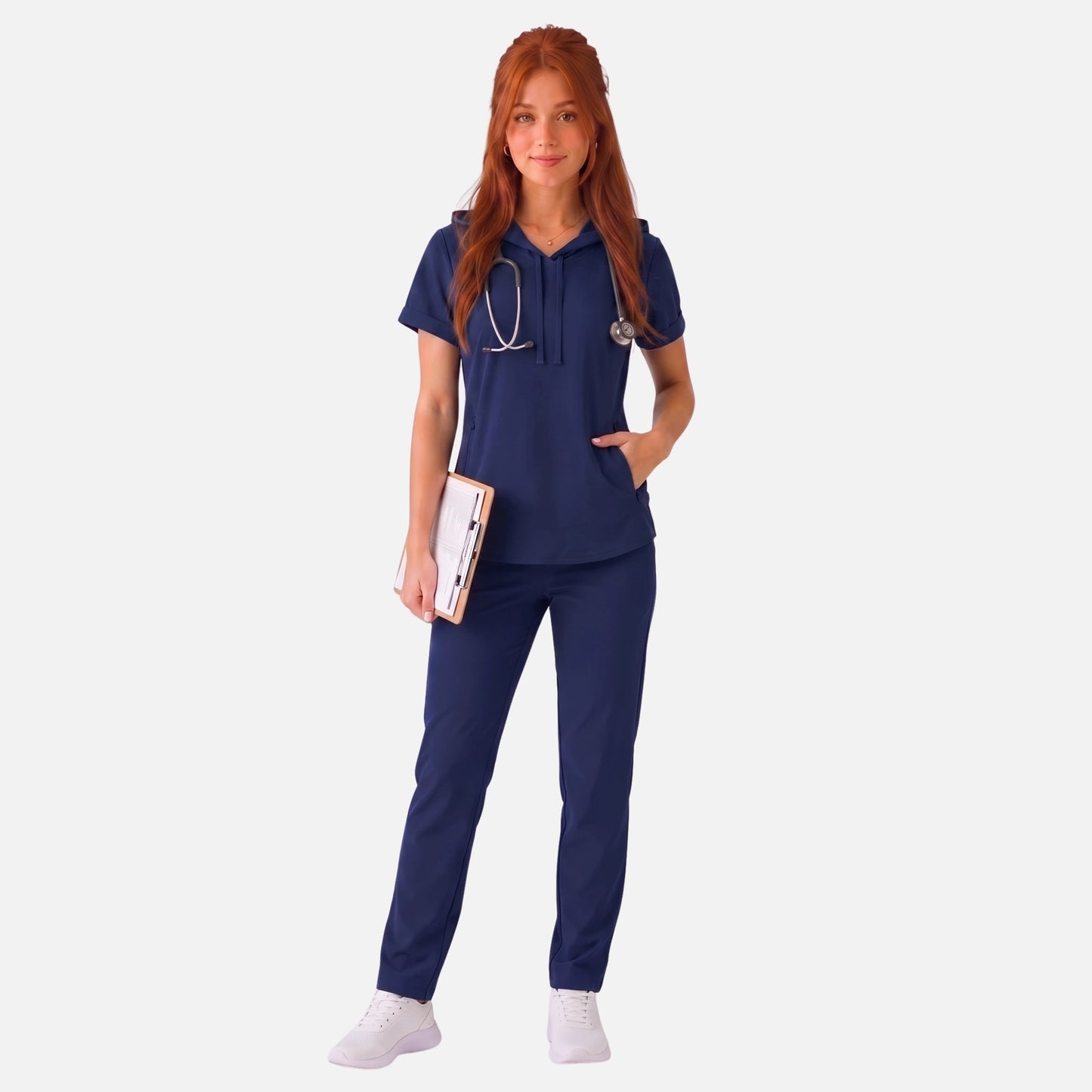 Top Hoodie Mujer | 2 Pockets