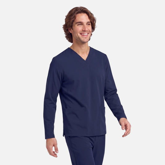 Top Manga Larga Hombre | 2 Pockets