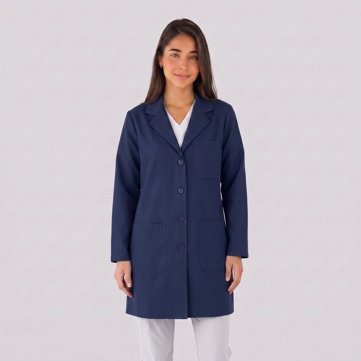 Bata Corta Essential Mujer | 3 Pockets