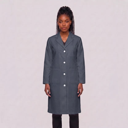 Bata Larga Essential Mujer | 3 Pockets