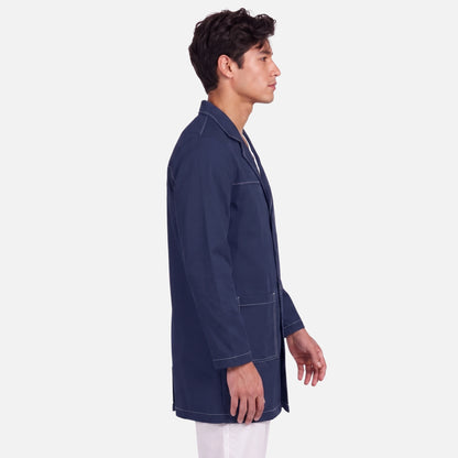 Bata Corta Pespunte Hombre | 3 Pockets