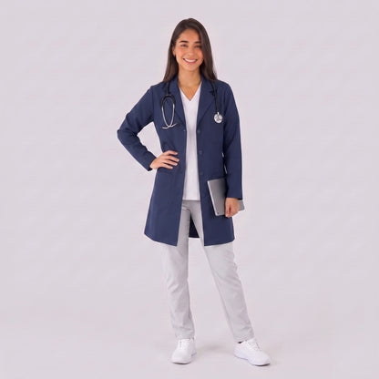 Bata Corta Essential Mujer | 3 Pockets