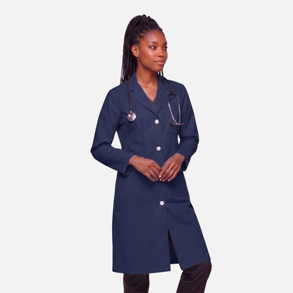Bata Larga Essential Mujer | 3 Pockets