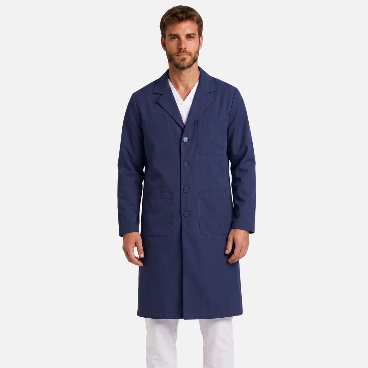 Bata Larga Essential Hombre | 3 Pockets