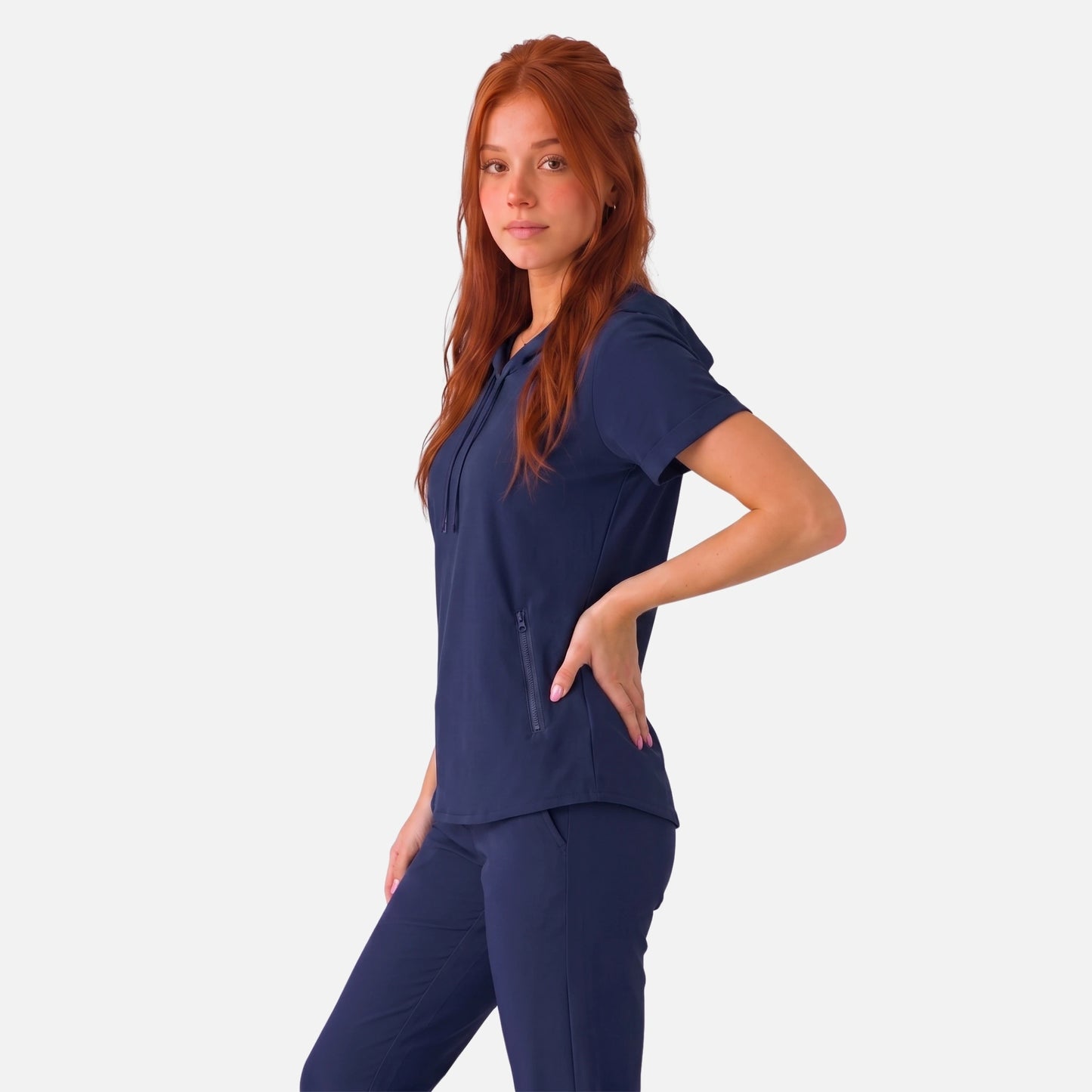 Top Hoodie Mujer | 2 Pockets
